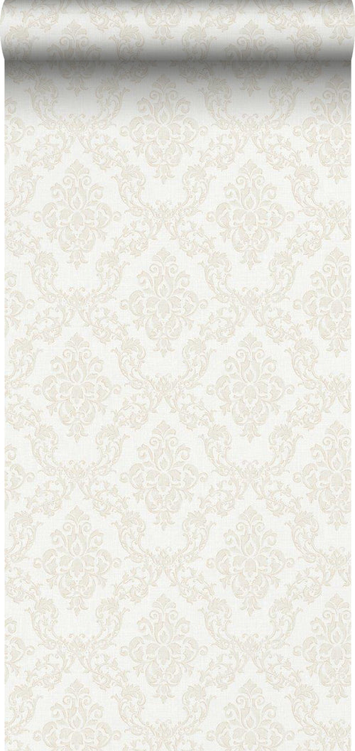 Borastapeter behang barokprint beige - 53 cm x 11.2 m - 660138 - vtwonen shop