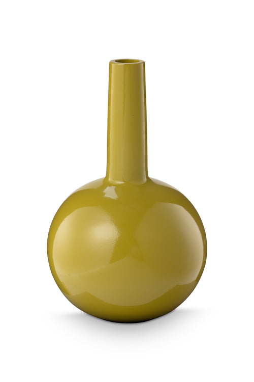 vtwonen Kandelaar - Metaal - Groen - 15x24cm - vtwonen shop