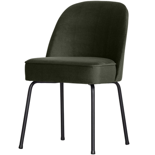 WOOOD eetkamerstoelen Vogue - Fluweel - Donkergroen - Set van 6