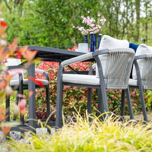 Garden Impressions bar tuinset Tarera donker grijs 5-delig - vtwonen shop