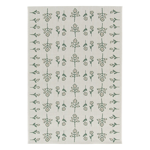 AFK Living vloerkleed Prairie - voor binnen en buiten - groen - 160 x 213 cm