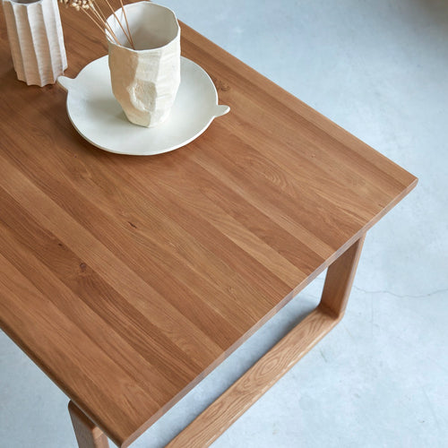 Tikamoon Massief eiken tafel voor 6/8 personen - Naturel - vtwonen shop