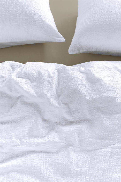 Beddinghouse Summer dekbedovertrek - Effen - Tweepersoons - 200x200/220 - Blue Grey - vtwonen shop