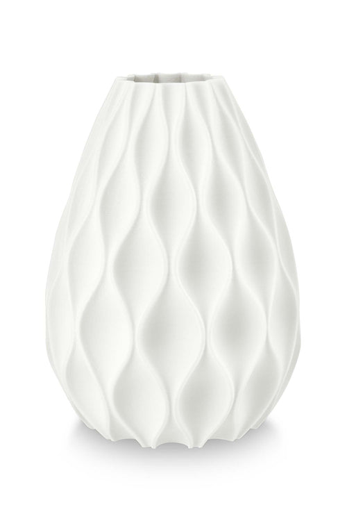 vtwonen Vaas Waves  - Porcelein - 20x28.5cm - vtwonen shop