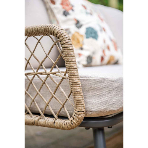 Garden Impressions lounge dining set R Kalibo desert sand - 6-delig