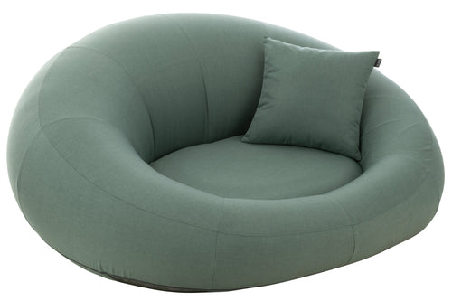 J-Line matras Donut - kunststof - groen