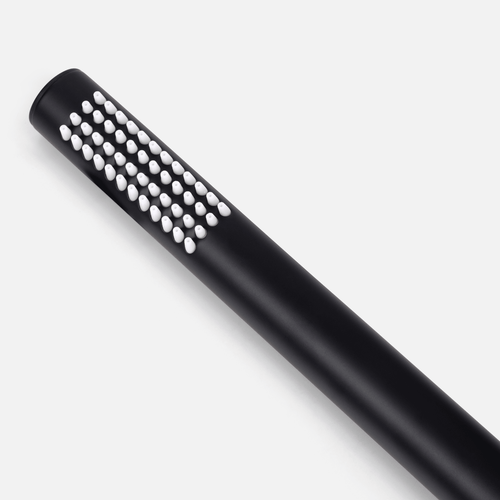 LOMAZOO inbouwdoucheset Lunar - met thermostaatkraan & staafhanddouche - mat zwart - 30 cm