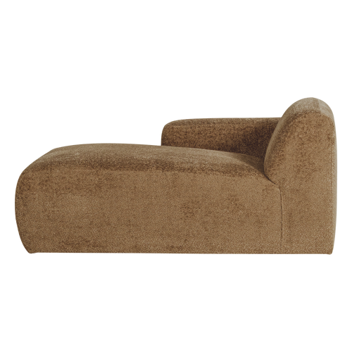 WOOOD chaise longue bank links Mojo Base - Wollig - H.geel - 74x112x162