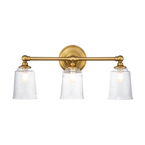 Elstead Feiss Hugeunot Wandlamp Gepolijst Messing, IP44