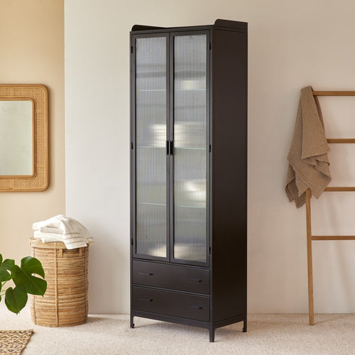 Tikamoon Metalen kast - Zwart - vtwonen shop