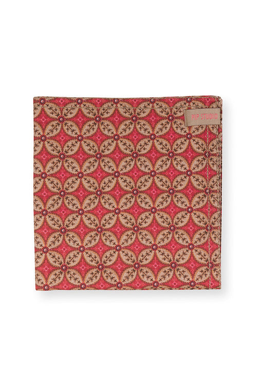 Pip Studio - Blooming Tales Bustani Dark Red - Set van 4 Servetten - 40x40cm
