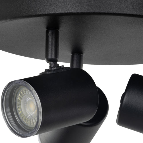 EGLO spot Consuma 1 - gu10 - Ø 25 cm - zwart