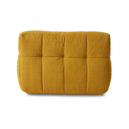 HKLIVING stoel Lazy lounge – fluffy ochre - vtwonen shop