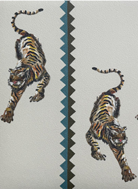Catchii Placemat Tiger Panthera groen