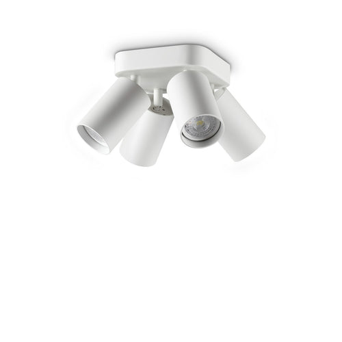 Ideal Lux DYNAMITE Plafondspotclusters wit 4x GU10