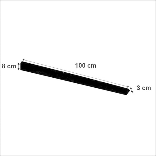 Freelight plafondplaat -  100  x 3   cm - zwart - vtwonen shop