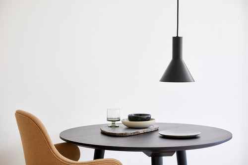Frandsen hanglamp LYSS - zwart - 18x18x23cm