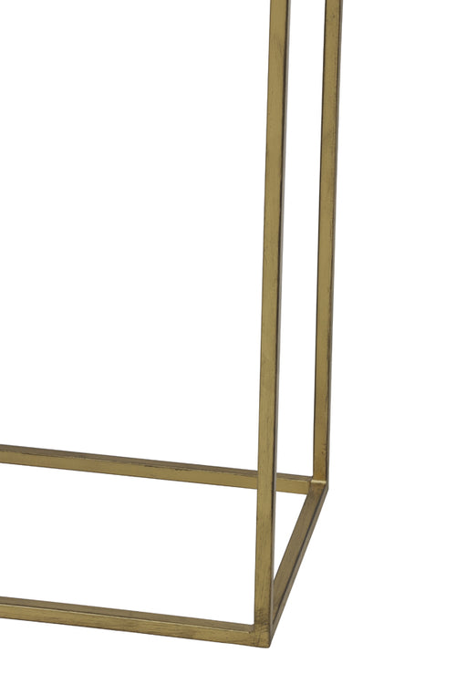 Light & Living side BOCA - 120x25x80cm - goud - Set van 2
