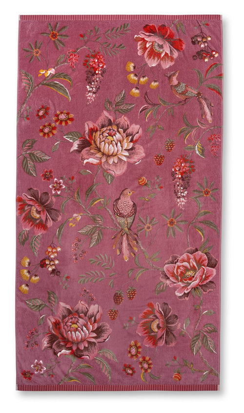 Pip Studio  Secret Garden - 100 x 180 cm - Roze