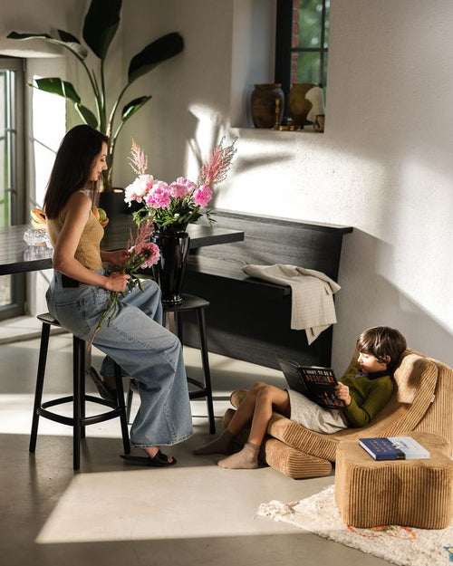 Wigiwama Cloud Poef - Bruin