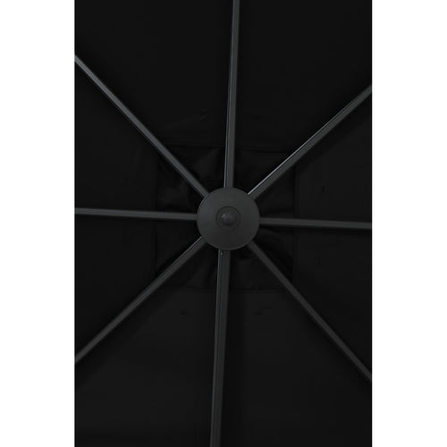 Garden Impressions zweefparasol Hawaii Lumen LED zwart doek - 300x300 cm - vtwonen shop