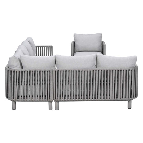 Garden Impressions Loungeset Andong hoek 7-delig - taupe
