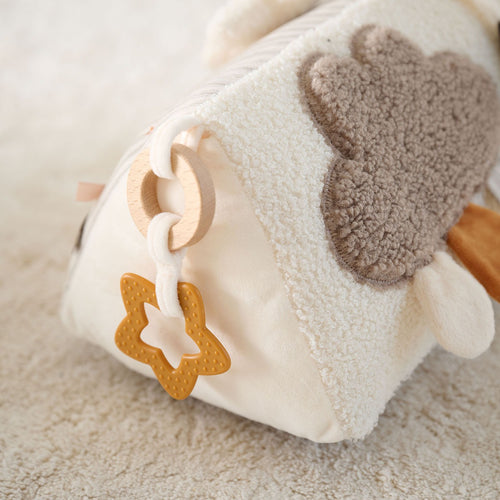 Petite Amélie Activiteiten driehoek - 37 x 19 x 18 cm - beige