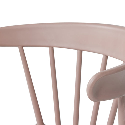 WOOOD tuinstoelen Bliss - Kunststof - Zalm Roze- 75x52x53 - Set van 2