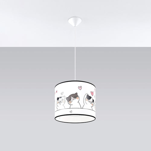 Sollux Lighting Hanglamp CAT 30 - 30x30x95cm