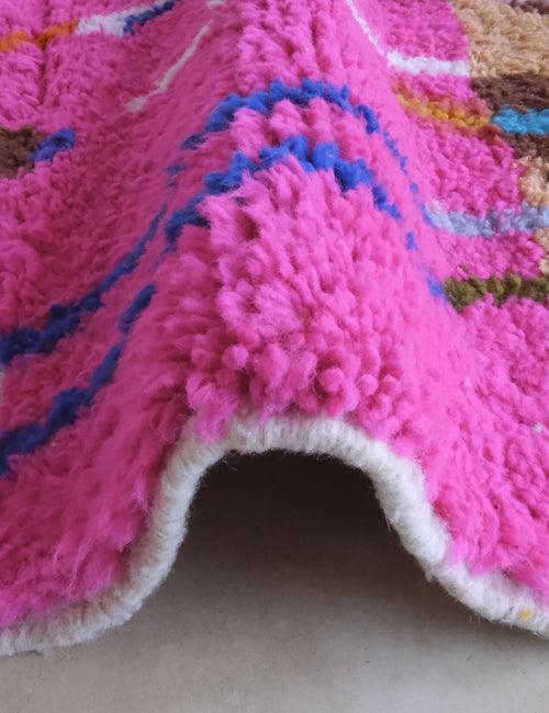 AFK Living vloerkleed Berber - handgemaakt - Wol - 218 x 260 cm