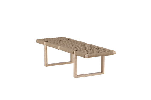 Rebellenclub Eetkamerbank Tryde - 140 x 36 cm - Licht eiken
