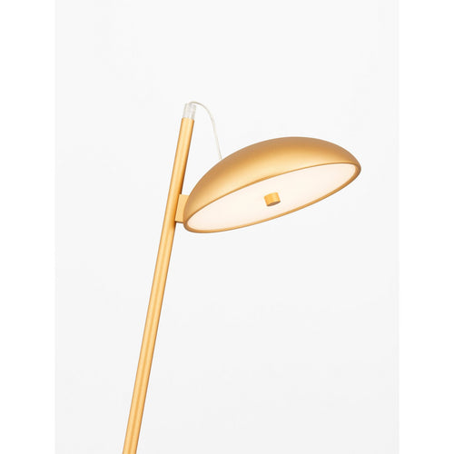 Nova Luce FLUTE Bureaulamp Sandy Gold Dimbaar LED 18W 1105lm 3000K