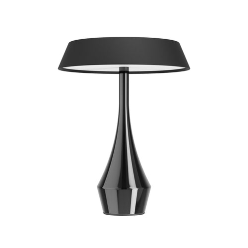 EGLO tafellamp Turcio - oplaadbaar - glossy zwart