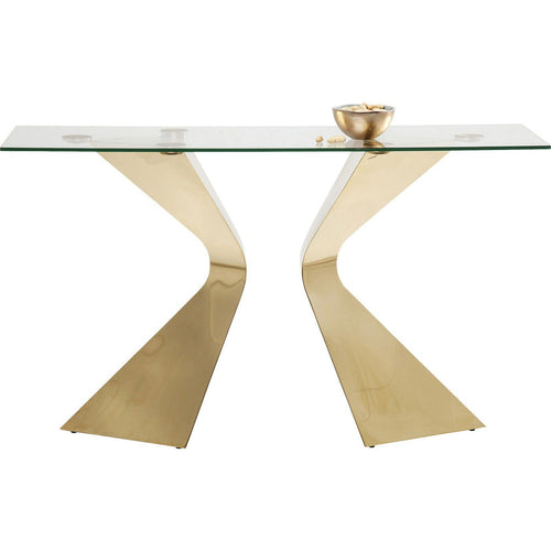Kare Design Console Gloria 140x45cm goud - vtwonen shop