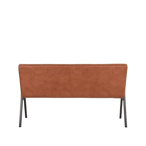LABEL51 Eetkamerbank Matz - Cognac - 145x62x86cm