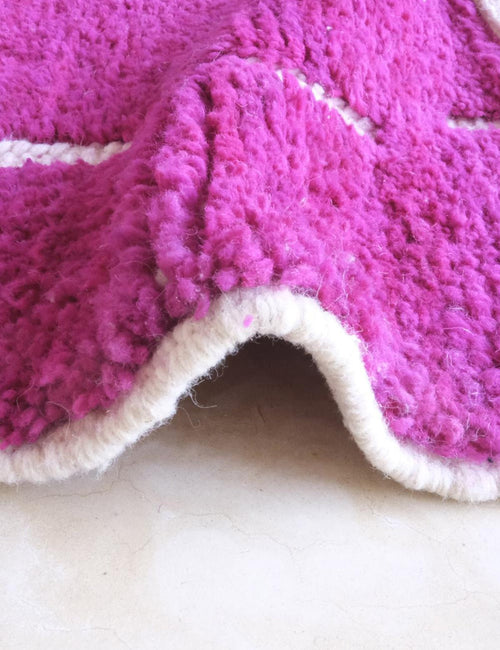 AFK Living vloerkleed Berber - handgemaakt - Wol - 120 cm x 170 cm