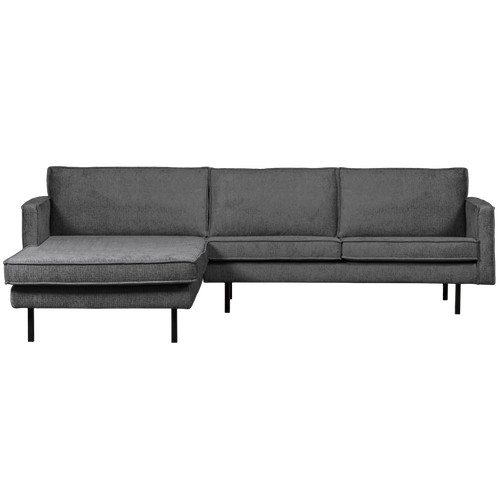 BePureHome chaise longue links Rodeo - Velvet - Mountain - 85x300x155 - vtwonen shop