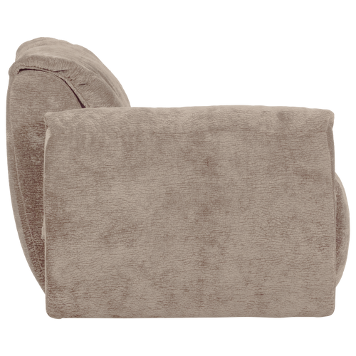 WOOOD 1-zits met arm links Baggy - Chenille - Zand - 81x114x101 - vtwonen shop