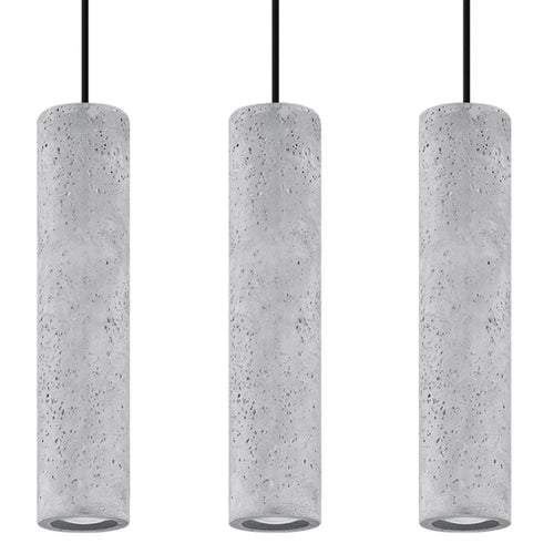 Sollux Lighting Hanglamp LUVO 3L - 45x6x90cm