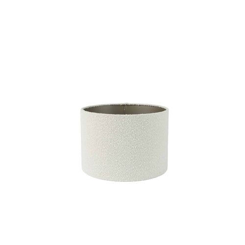 Light & Living lampenkap Boucle - wit - Ø30cm