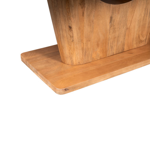StarFurn Eettafel Voco - Rechthoek Naturel Hout - 240x110x76cm - vtwonen shop