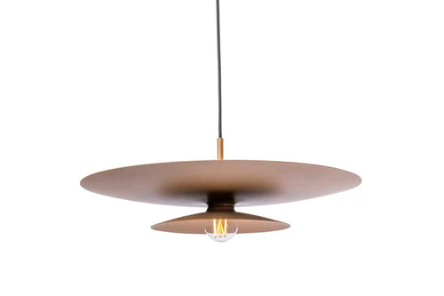 Artdelight hanglamp Linares - 1 lichts - 50  x 140   cm - bruin