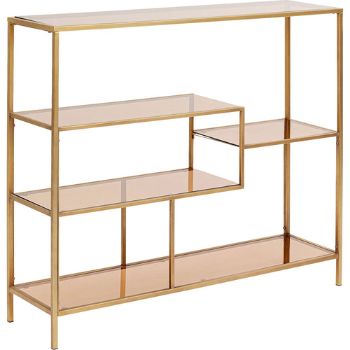 Kare Design Bookshelf Loft 100x115cm Goud