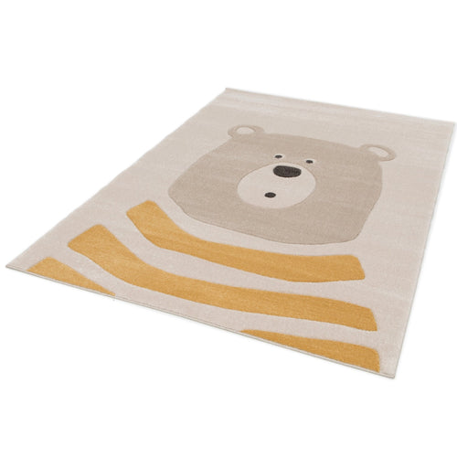 AFK Living vloerkleed Teddy - voor kinderen - geel - 120 x 170 cm - vtwonen shop