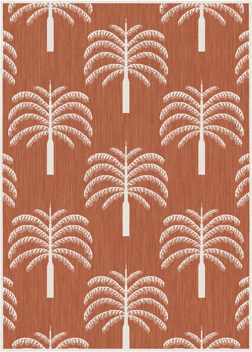 Buitenkleed Oase roest - Interieur05 - 160 x 230 cm