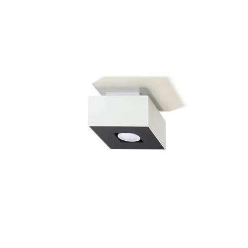 Sollux Lighting Plafondlamp MONO 1 wit - 14x14x11cm