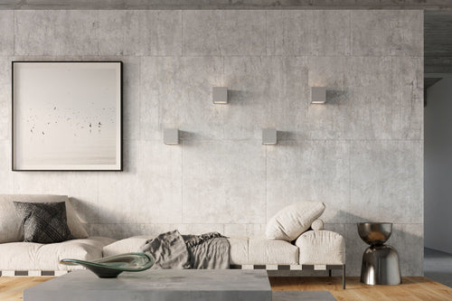 Sollux wandlamp Leo - 1 lichts - 12  x 10   cm - grijs - vtwonen shop