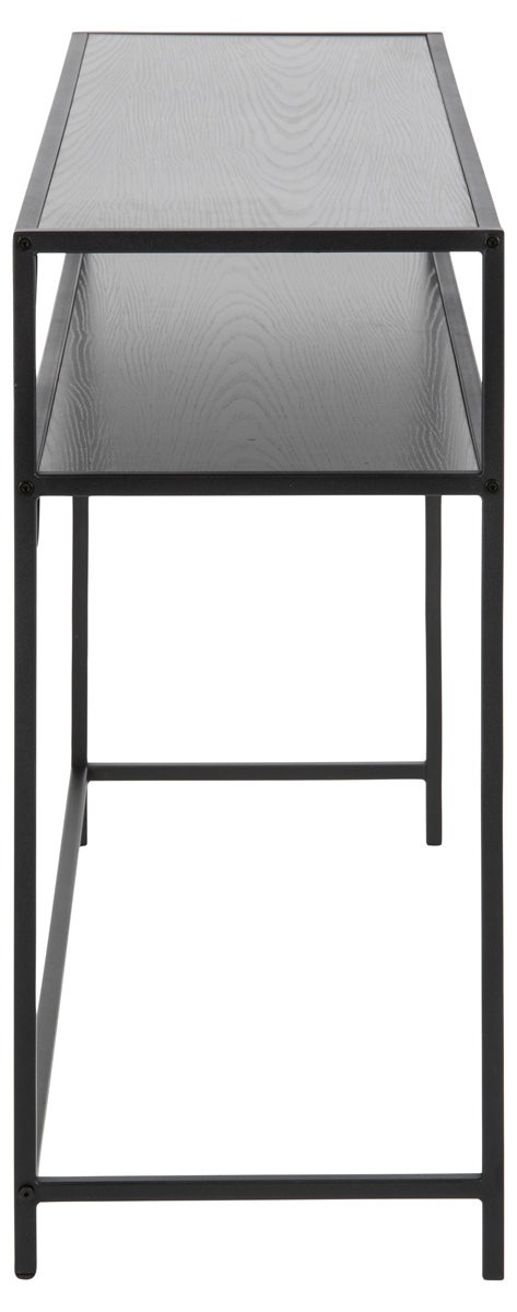 Lisomme Vic houten sidetable zwart - 120 x 35 cm - vtwonen shop