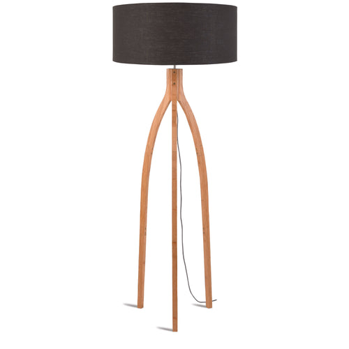 GOOD&MOJO vloerlamp Annapurna - grijs - Ø60cm