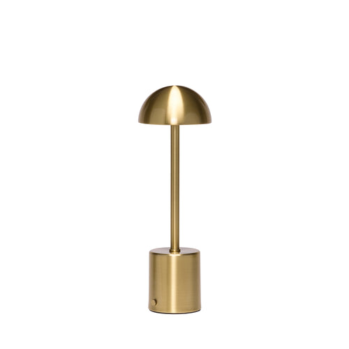 Hübsch draagbare lamp Taten - ijzer/polycarbonaat - ø10xh30cm